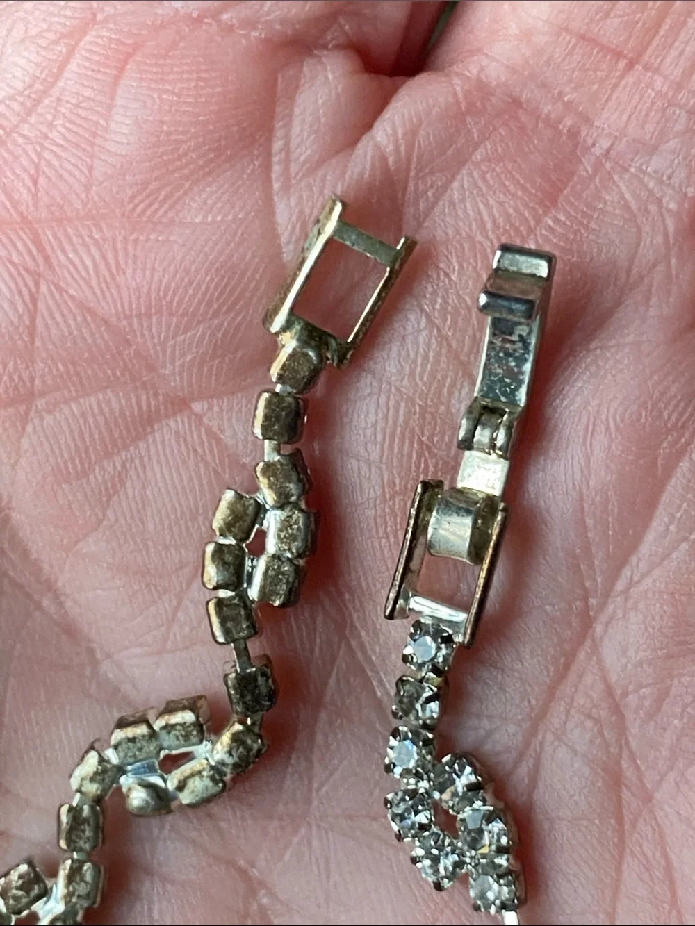 Vintage rhinestone bracelet